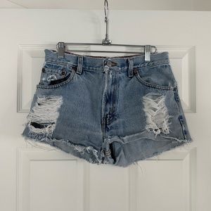 Vintage Levi’s, High Waisted Shorts